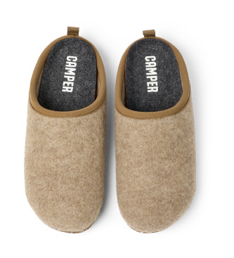 Camper Brown Wabi slippers