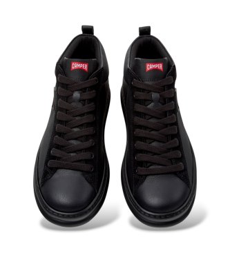 Camper Boot-sneakers i läder Peu Touring svart