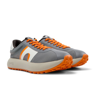 Camper Athene grijs leren sportschoenen