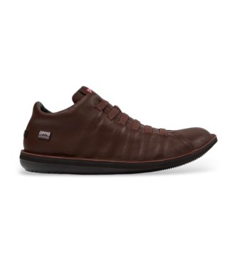 Camper Beetle Sneaker aus Leder braun