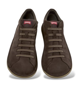 Camper Brune Beetle lædersneakers