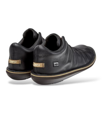 Camper Beetle black leather sneakers