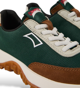 Camper Chaussures Drift Trail en cuir vert