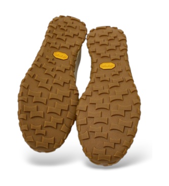 Camper Sapatilhas de pele Drift Walk branco e castanho