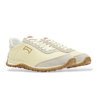 Camper Baskets en cuir Drift Walk beige