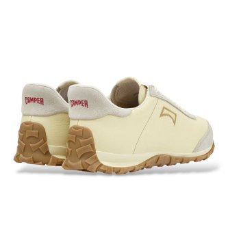 Camper Baskets en cuir Drift Walk beige