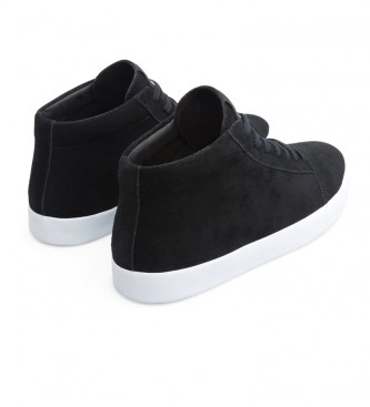 CAMPER Imar black leather slippers