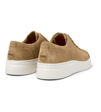 Camper Runner Up brown leather trainers