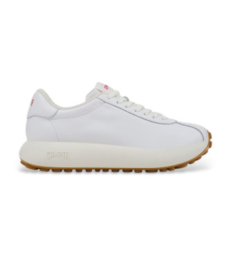 Camper Pantofole in pelle Athens Pelotas bianche