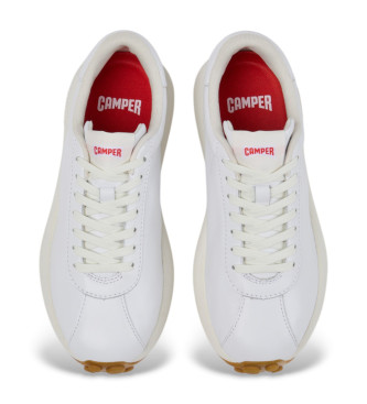 Camper Pantofole in pelle Athens Pelotas bianche