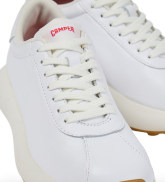 Camper Pantofole in pelle Athens Pelotas bianche