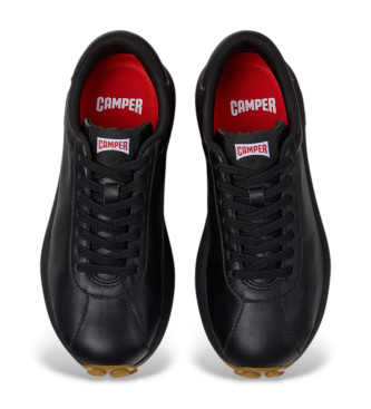 Camper Pantofole in pelle nera Athens Pelotas