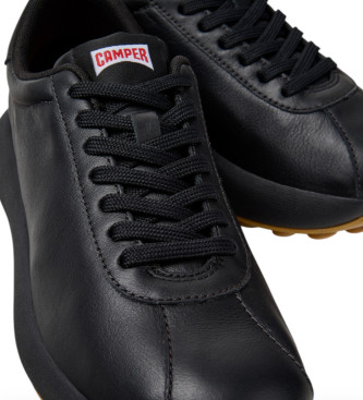 Camper Pantofole in pelle nera Athens Pelotas