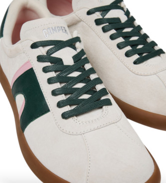 Camper Pantofole in pelle Pelotas Soller bianche