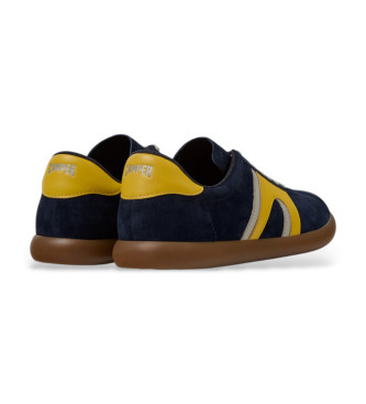 Camper Pantofole in pelle Soller Pelotas blu navy