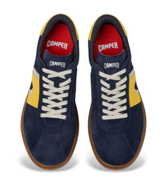 Camper Pantofole in pelle Soller Pelotas blu navy