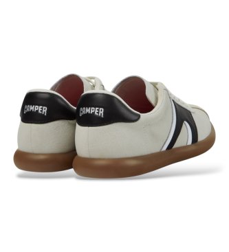 Camper Chaussures en cuir Pelotas Soller blanc