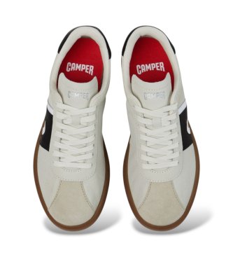 Camper Chaussures en cuir Pelotas Soller blanc