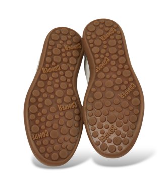 Camper Chaussures en cuir Pelotas Soller blanc