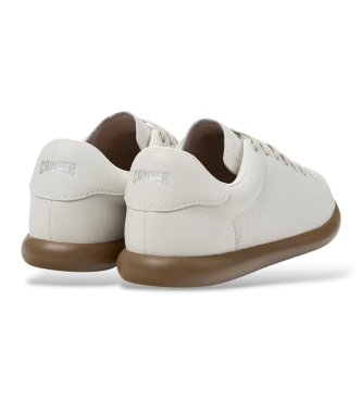 Camper Baskets en cuir Pelotas Soller blanc