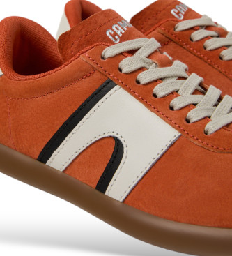 Camper Zapatillas de Piel Pelotas Soller naranja