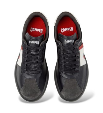 Camper Baskets en cuir Pelotas Soller noir