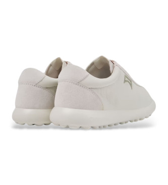 Camper Leather Shoes Pelotas XLite white