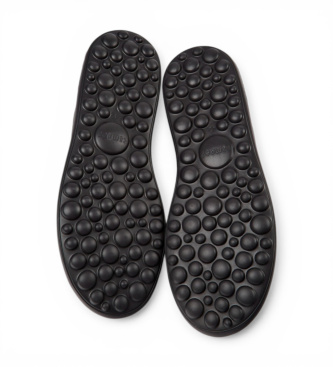 Camper Sapatilhas de couro castanho escuro Pelotas XLite