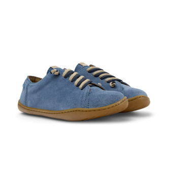 Camper Peu blue leather trainers