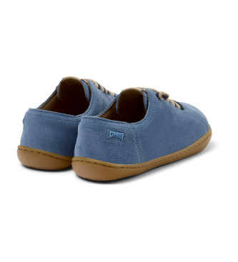 Camper Peu blue leather trainers