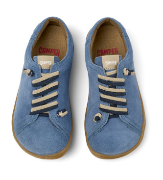 Camper Peu blue leather trainers