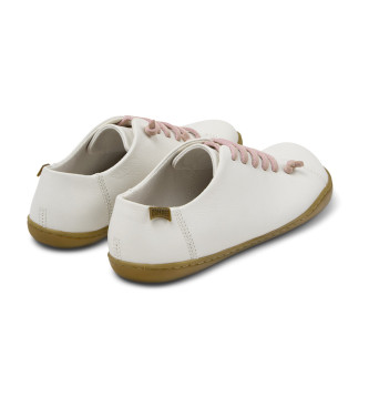 Camper Zapatillas de piel Peu blanco