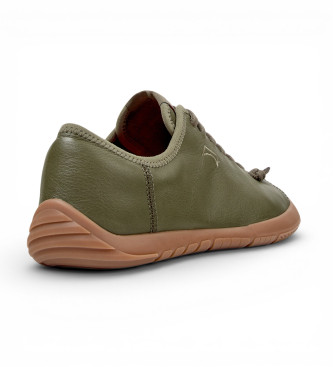 Camper Peu Path+ Leather Sneakers verde