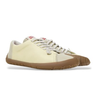 Camper Baskets en cuir Peu Path+ Twins beige