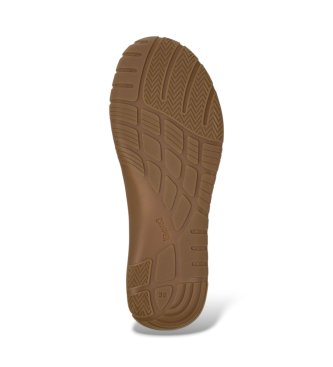 Camper Baskets en cuir Peu Path+ Twins beige