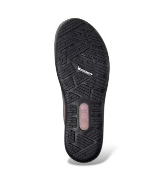 Camper Baskets en cuir Peu Pista GM marron