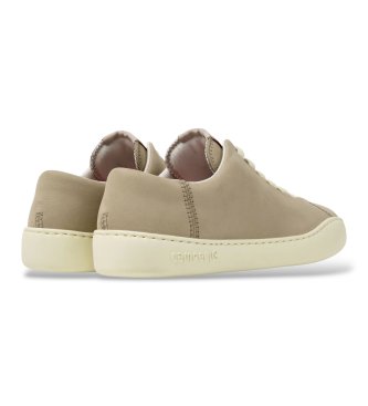 Camper Peu Touring beige leather sneakers