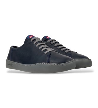 Camper Scarpe in pelle Peu Touring blu marino