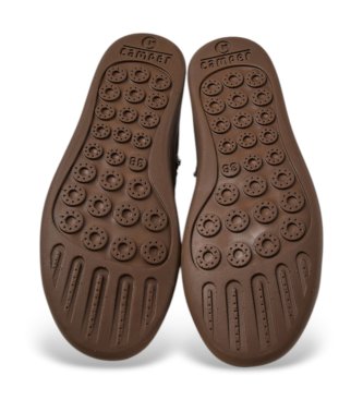 Camper Sapatilhas de pele Peu Touring preto