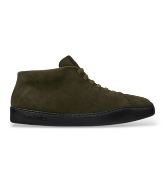 Camper Groen donkere leren Peu Touring sneakers