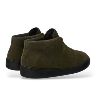 Camper Groen donkere leren Peu Touring sneakers