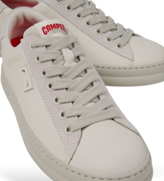 Camper Skórzane trampki Runner białe