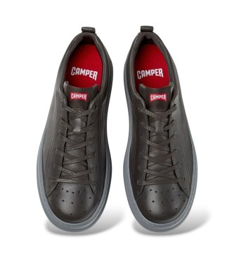 Camper Zapatillas de piel Runner Four gris