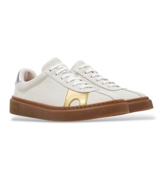 Camper Baskets en cuir Runner Twentyfive Twins blanc cassé
