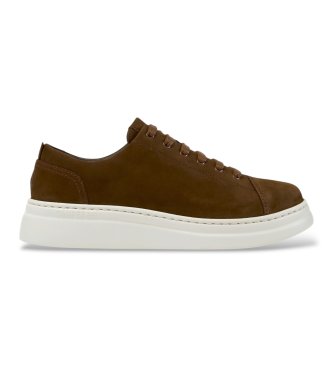 Camper Runner Up brown leather sneakers