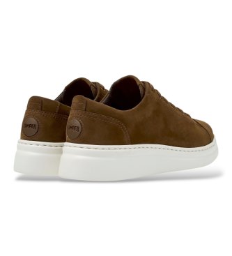 Camper Runner Up brown leather sneakers