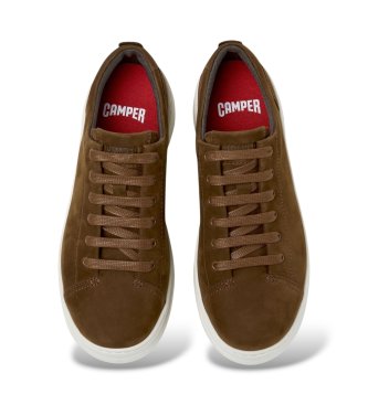 Camper Runner Up brown leather sneakers