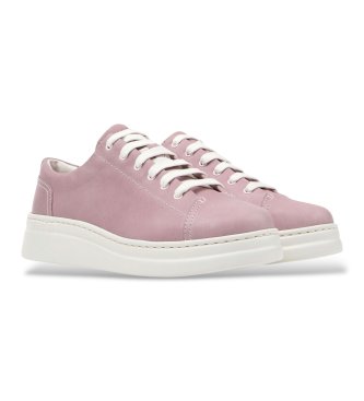 Camper Sapatilhas de pele Runner Up rosa
