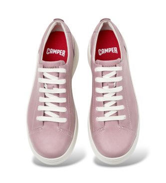 Camper Sapatilhas de pele Runner Up rosa
