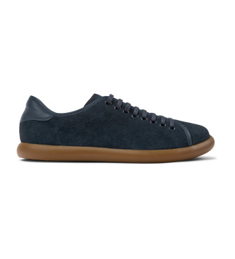 Camper Soller blue leather slippers